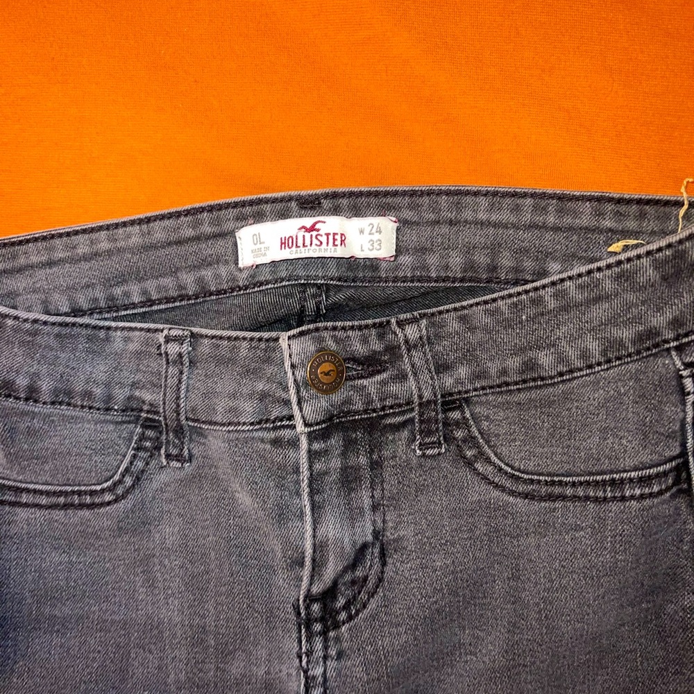 OL Black Hollister Skinny Jeans